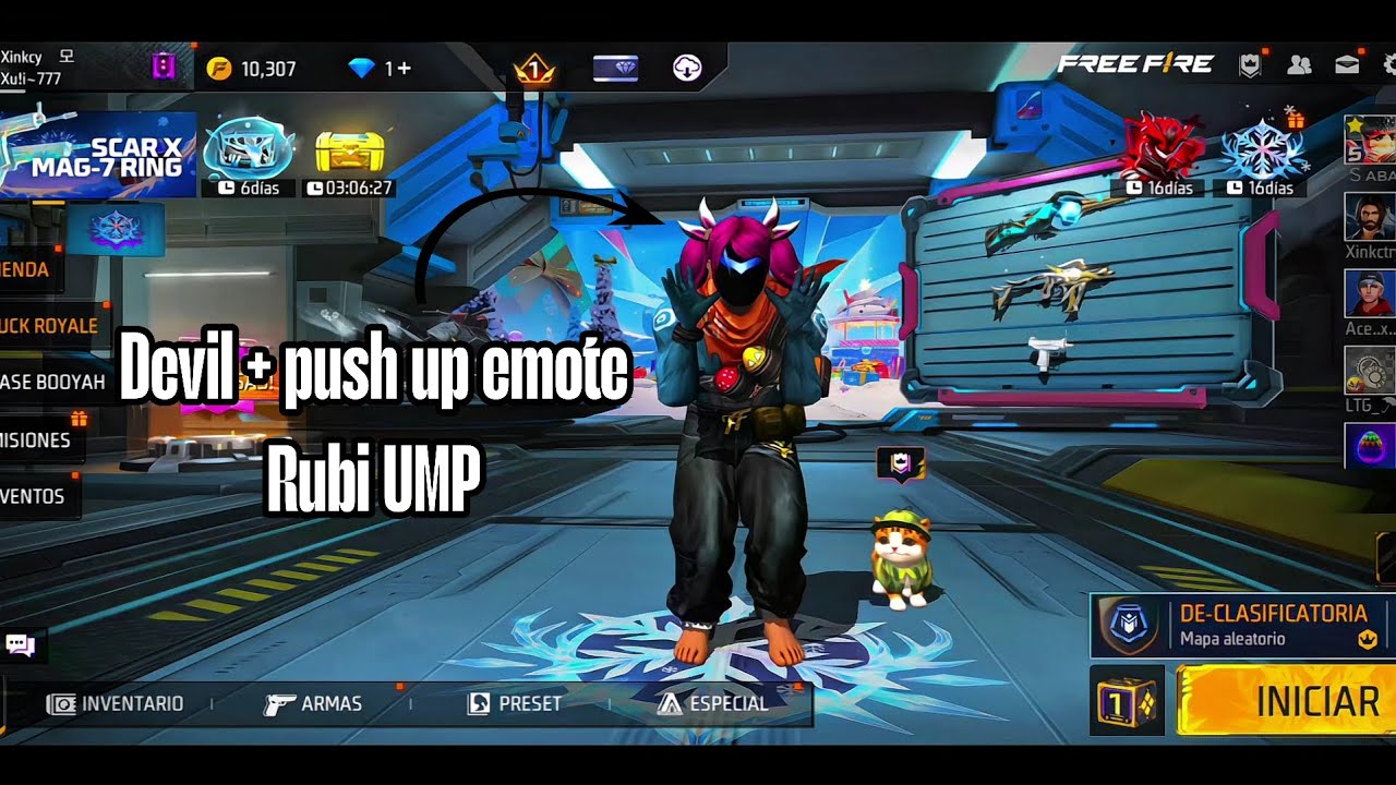 Devil + pushup emote & Rubi ump glitch file 🗿