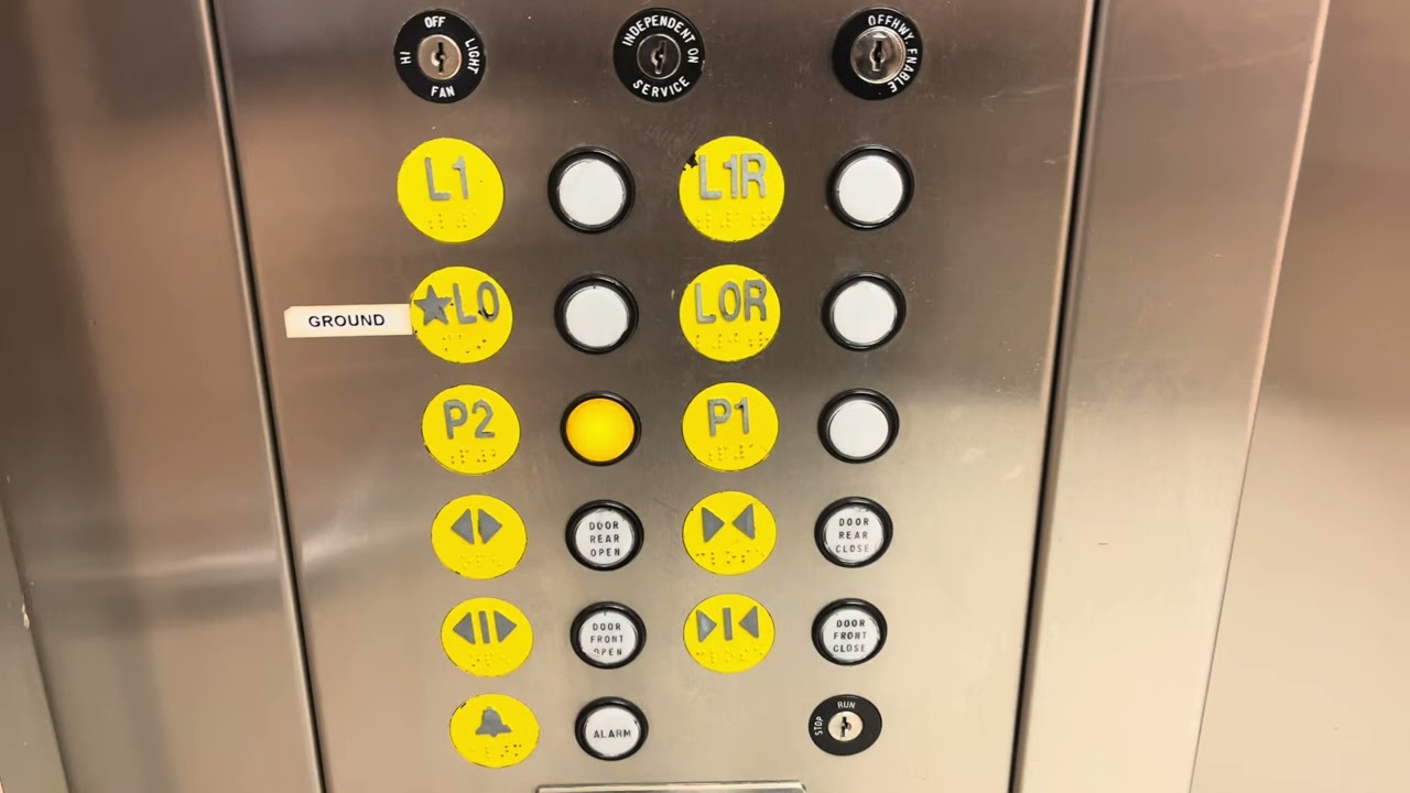 ThyssenKrupp hydraulic elevator at Zone C St. Joseph’s Hospital in London, ON