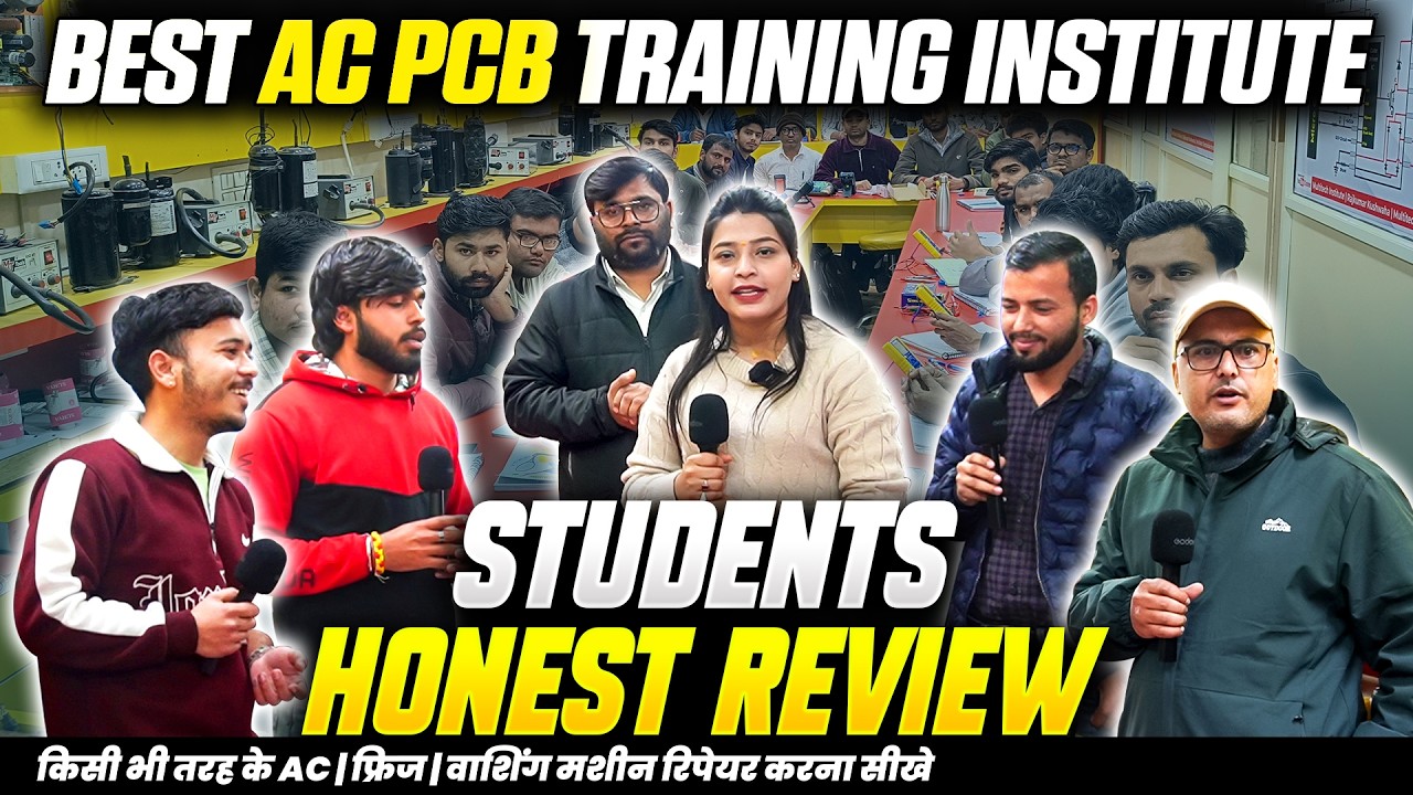 AC Fridge PCB Repairing Course Student Feedback | Multitech Institute Tilak Nagar Delhi