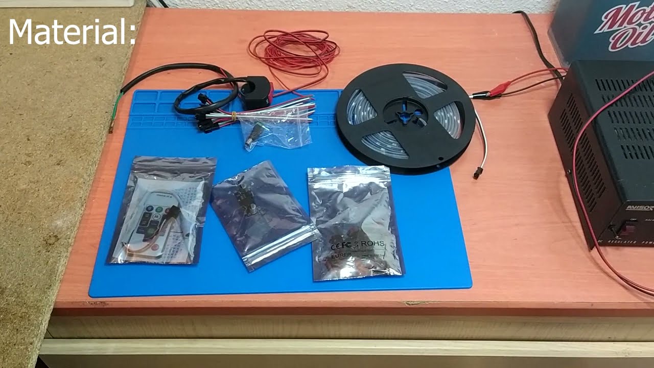Instalación luces LED en patinete Xiaomi M365
