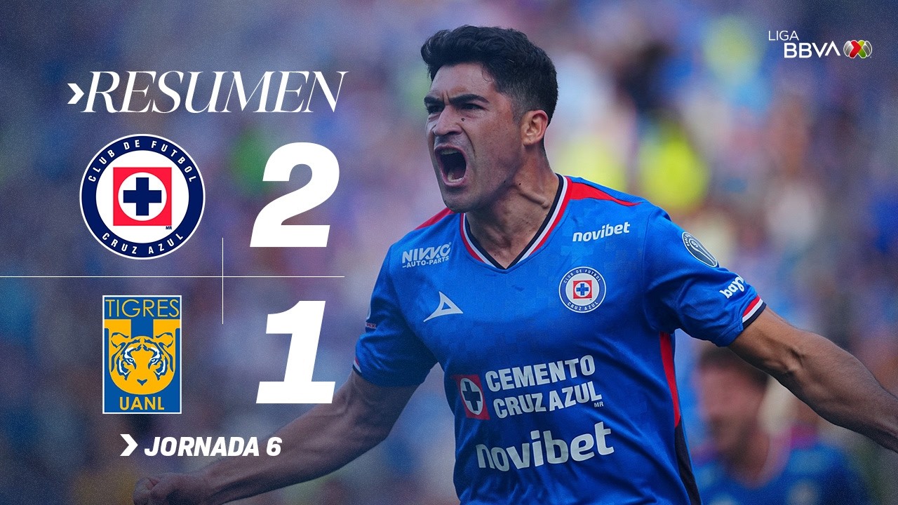 CRUZ AZUL 2-1 TIGRES | Nico Ibáñez aplica la ley del ex y se estrena con la Máquina | ConMéxicoC26