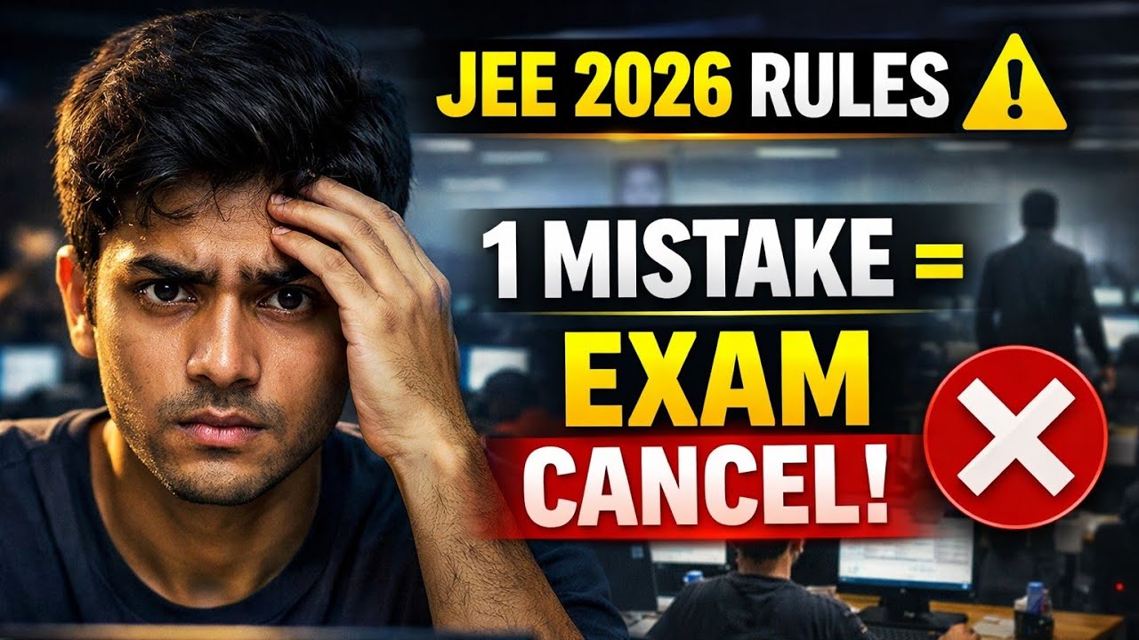 JEE Mains 2026 Rules & Regulations Explained | NTA Official | Telugu