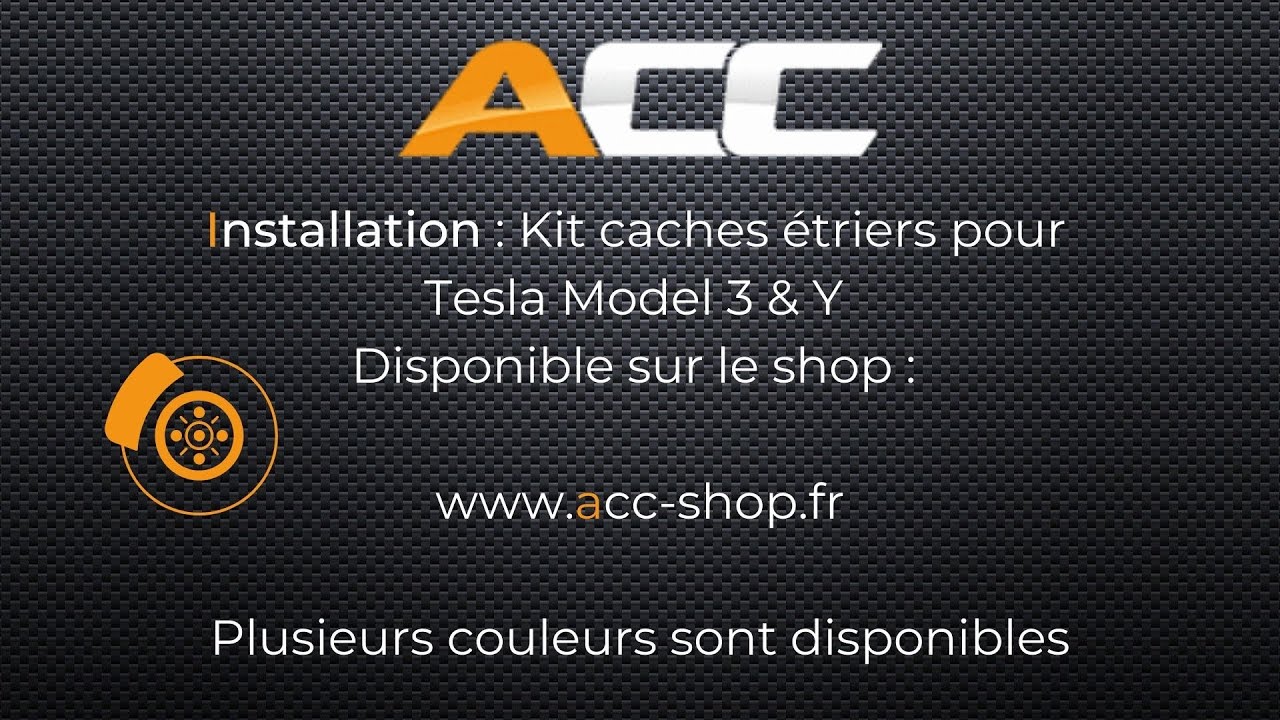TUTO - Comment installer des caches étriers sur une Tesla Model 3 & Y