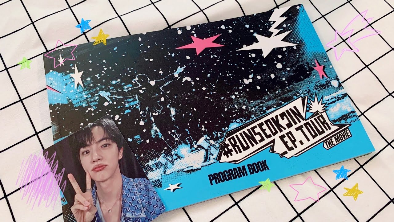 #RUNSEOKJIN_EP.TOUR Программка к фильму || Быстрая распаковка!
