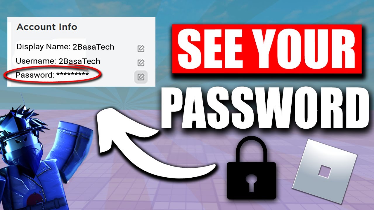 Как посмотреть пароль Roblox на мобильном устройстве (2024) | Посмотреть пароль для входа в Roblo...