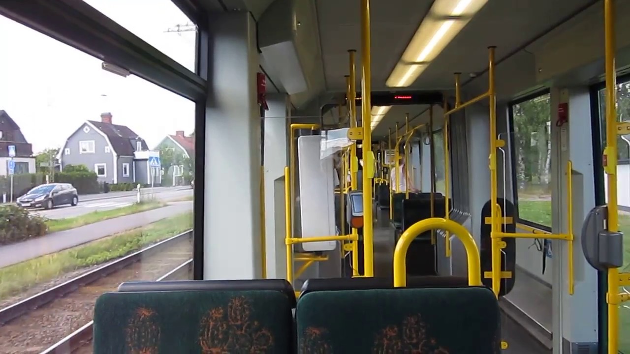 Norrk&ouml;ping: inside the Bombardier Flexity Classic tram no. 38