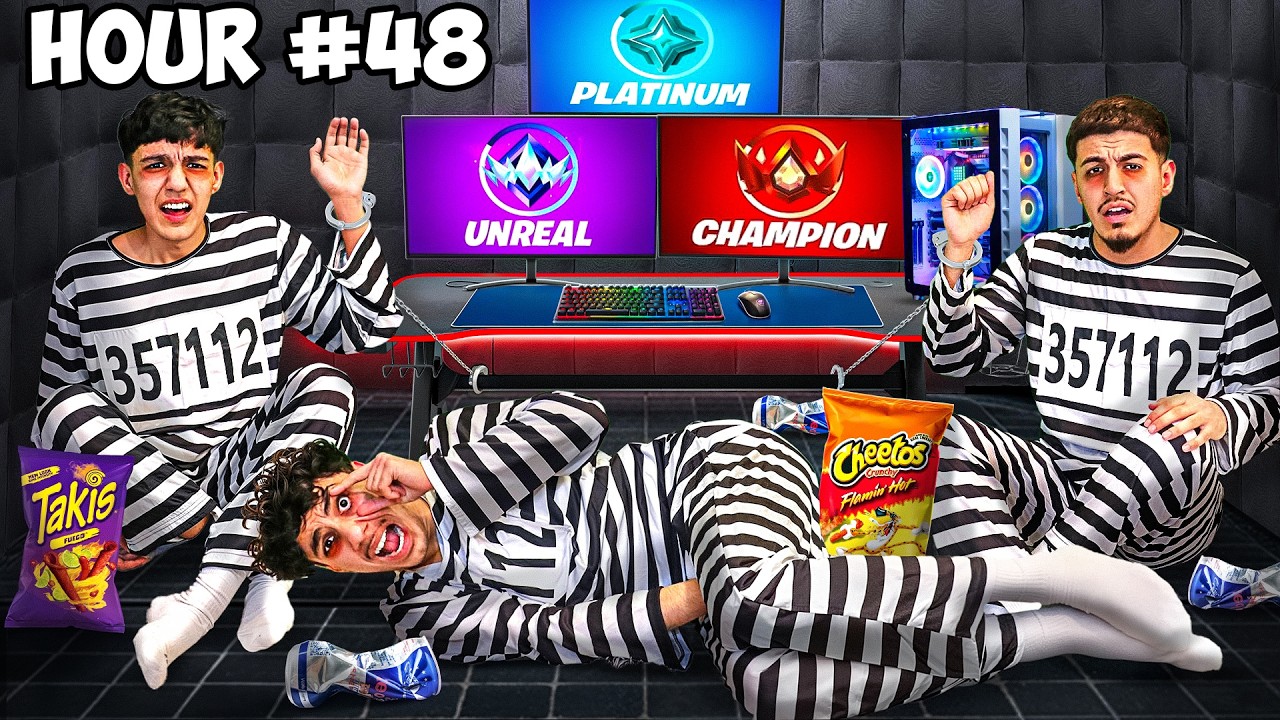 We Survived Ranked Fortnite For 50 Hours In Season 4!
