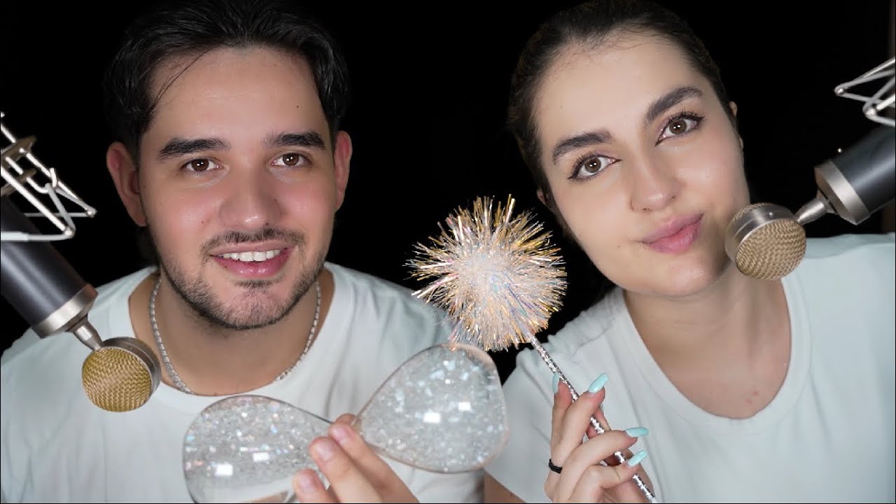 ASMR DOBLE ​⁠@AleASMR MOUTH SOUNDS INAUDIBLE cosquillas en tus oidos