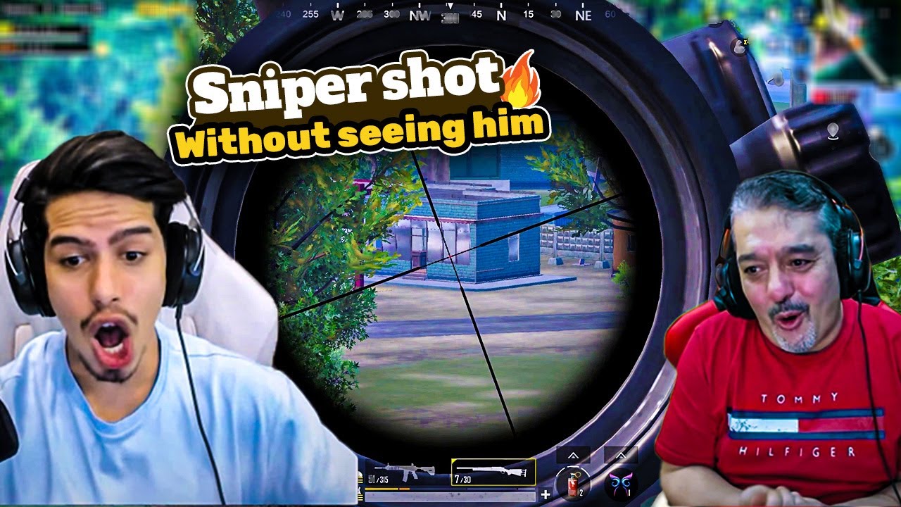Aboud snipes a player without even looking 🔥