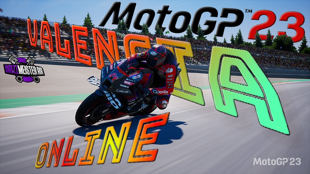 MotoGP 23 Online Valencia Gameplay | First online gameplay