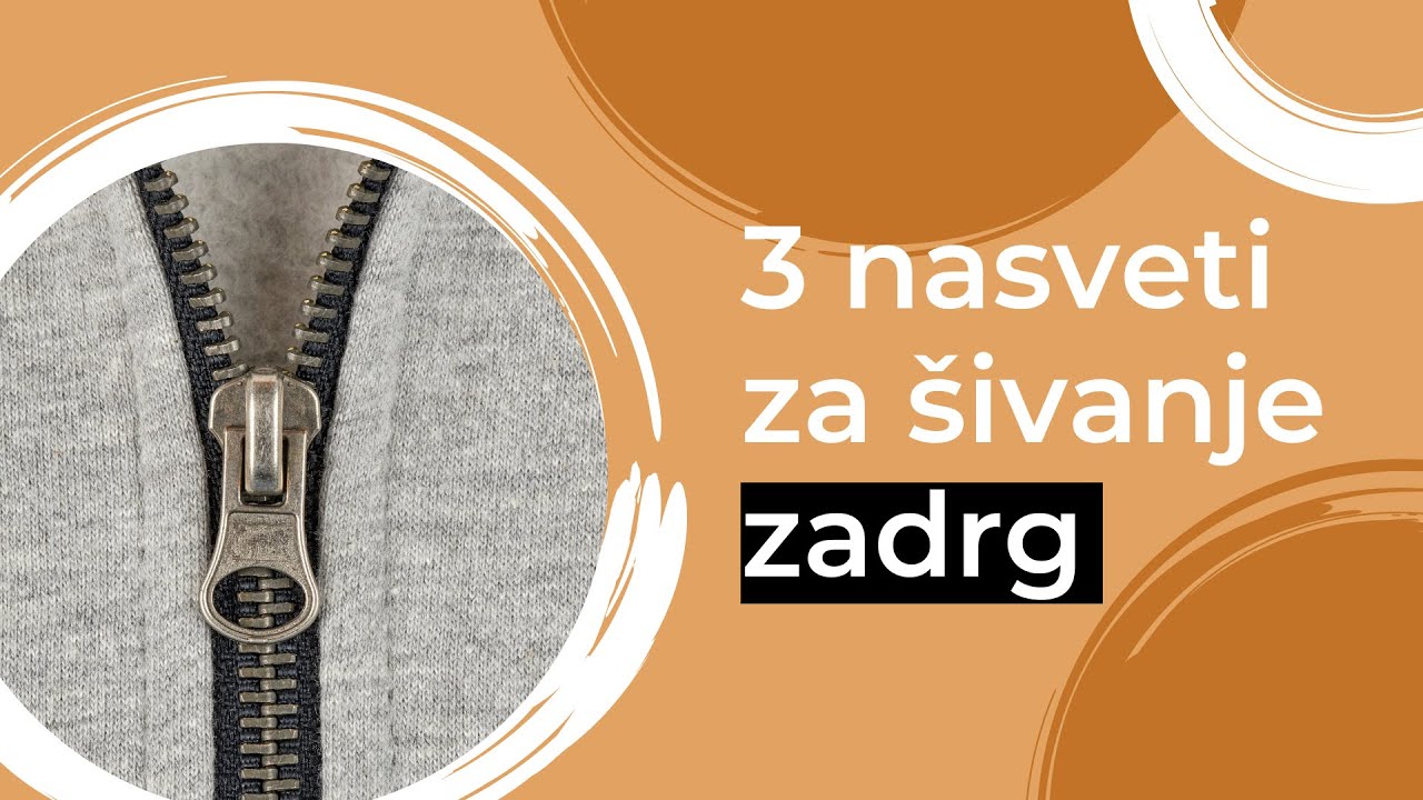 Trije top nasveti, da bo tvoja zadrga idealno prišita.