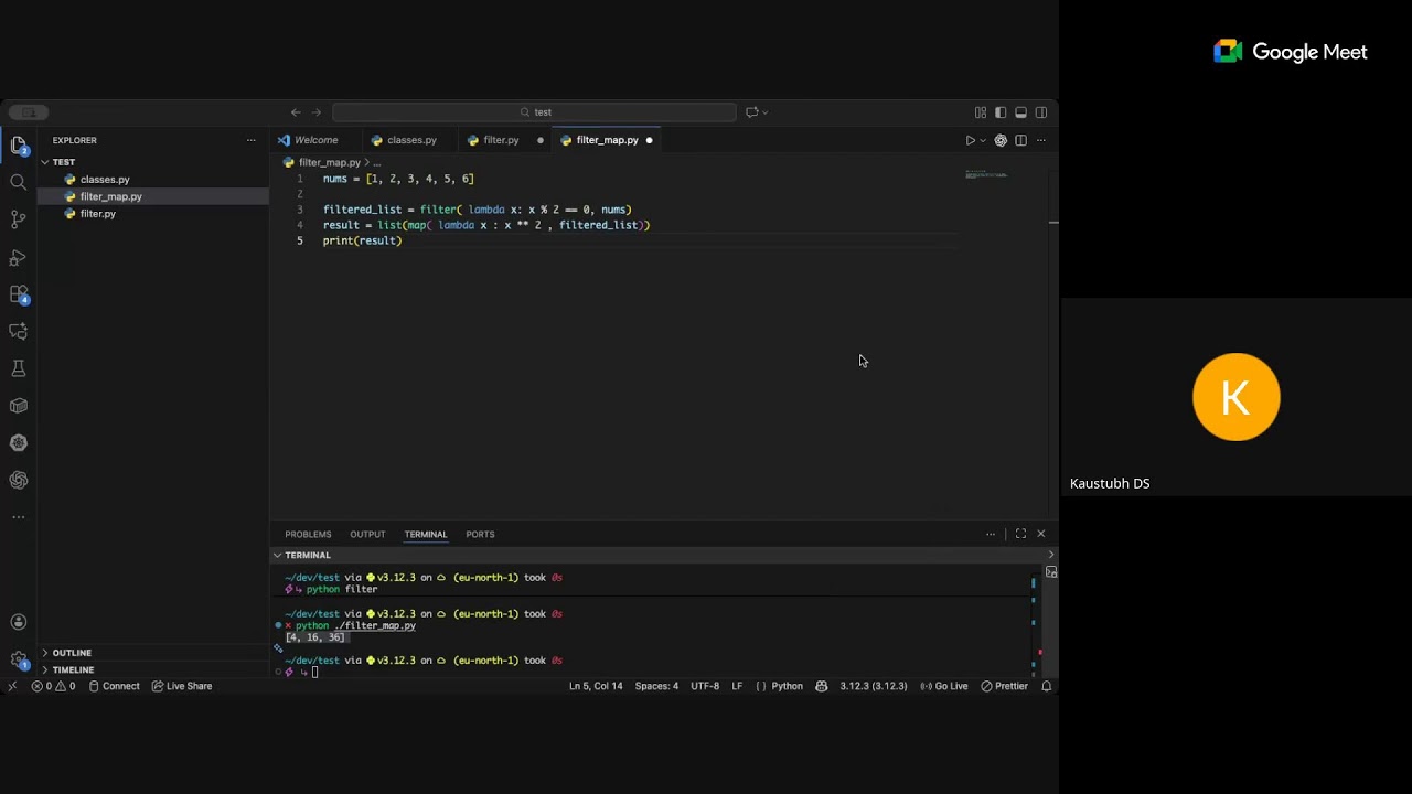 Python - TA Session - End Term Revision
