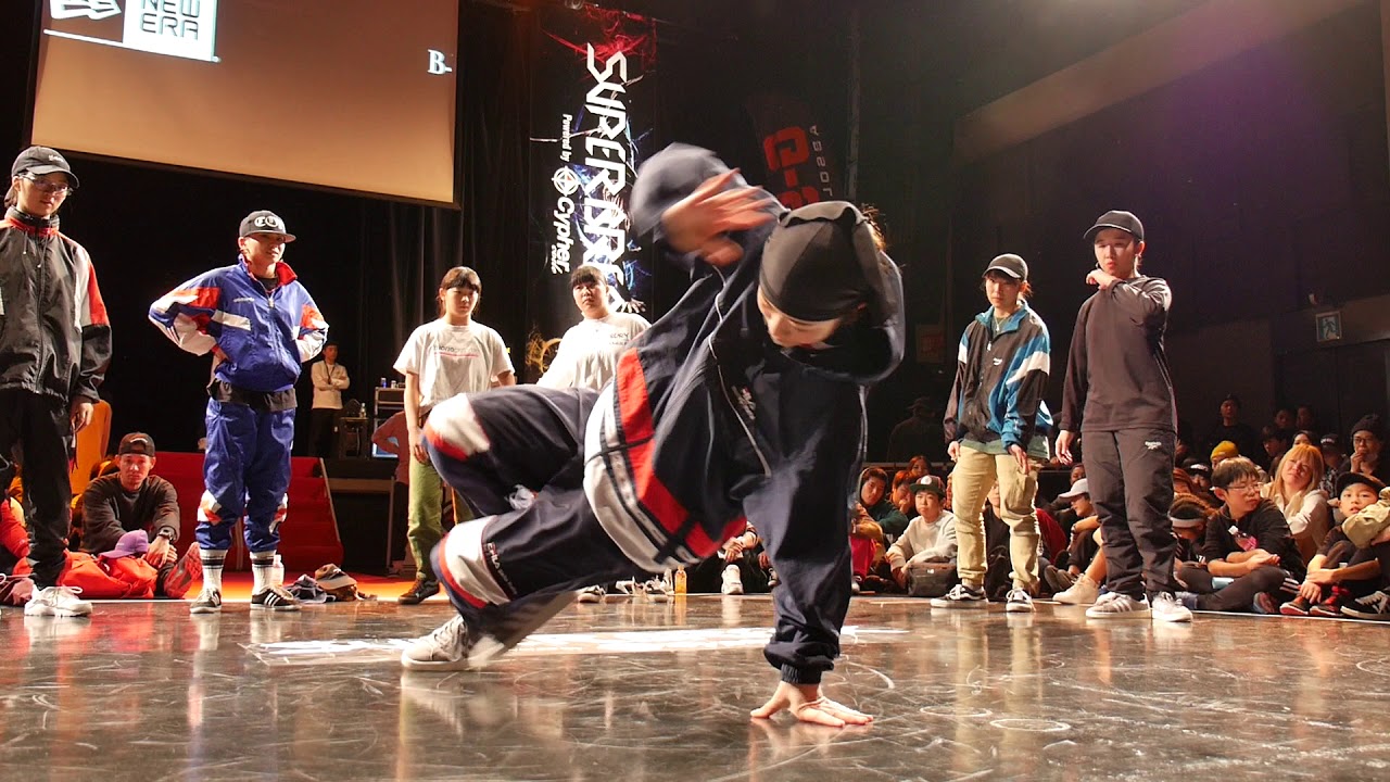 SUPER BREAK 2018　Bgirl 1vs1 Battle　予選サークル B