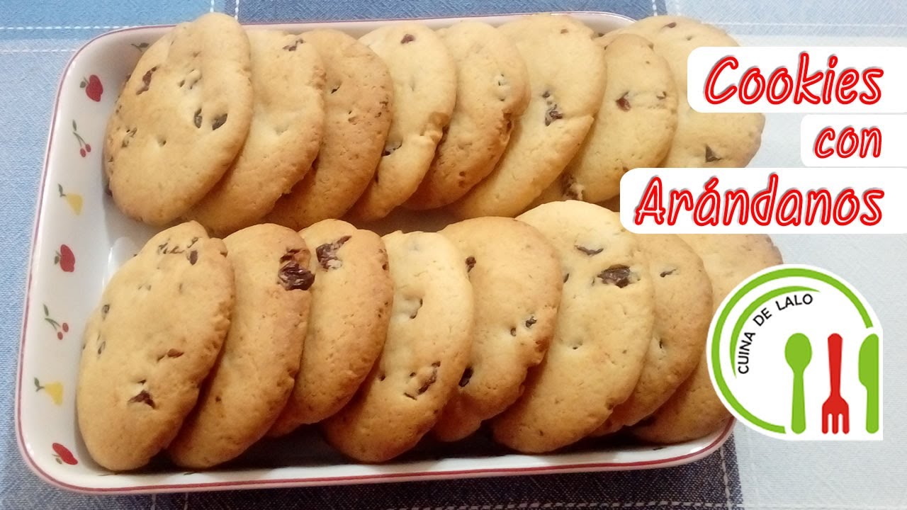 Cookies con Arándanos