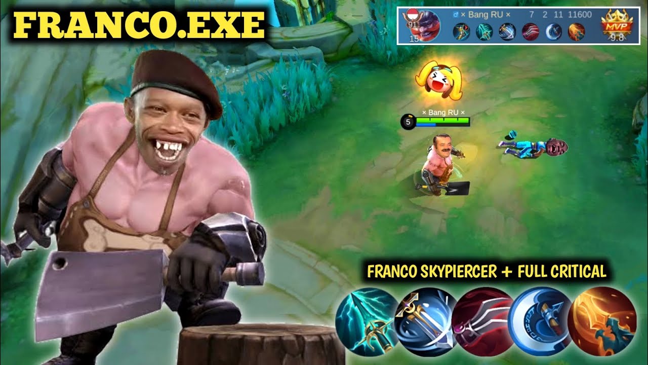 FRANCO.EXE || FRANCO SKYPIERCER DAN 4 CRITICAL LOCK BRUNO SAMPAI MAMP*S