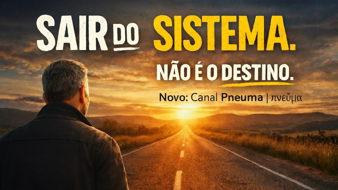 Sair do Sistema Não è o Destino | 𝐍𝐨𝐯𝐨 𝐂𝐚𝐧𝐚𝐥 𝐏𝐧𝐞𝐮𝐦𝐚