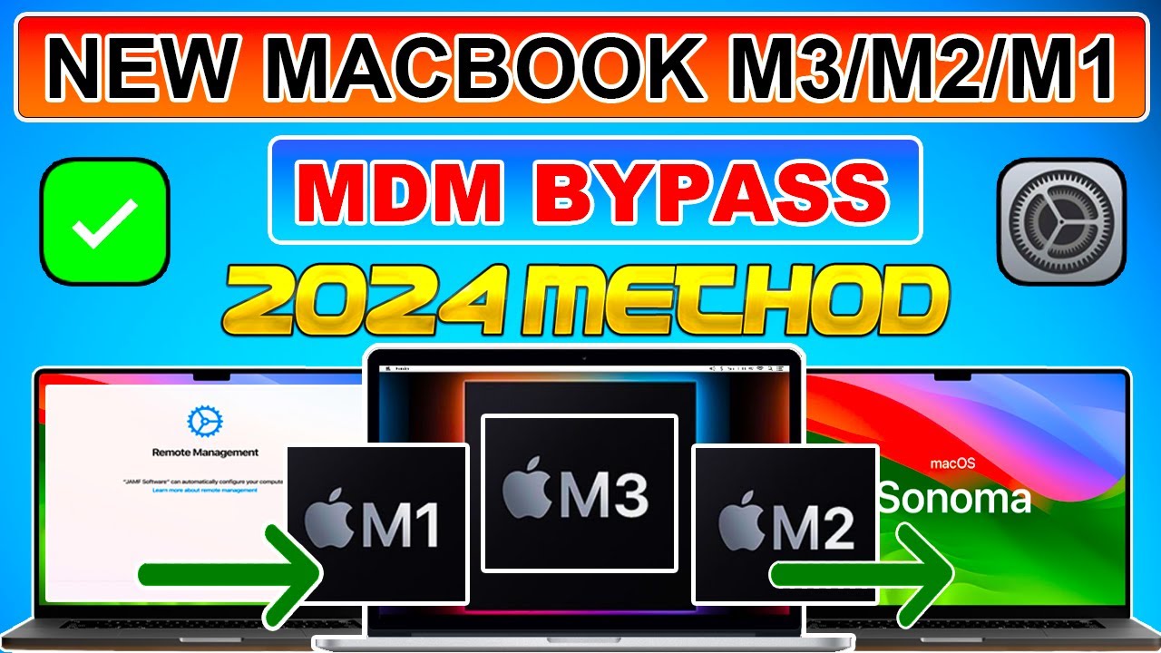 💻🔥 NEW Macbook M4M3/M2/M1 MDM Bypass| Fix Remote Device Management Lock on MacOS Sequoia/Tahoe 2025