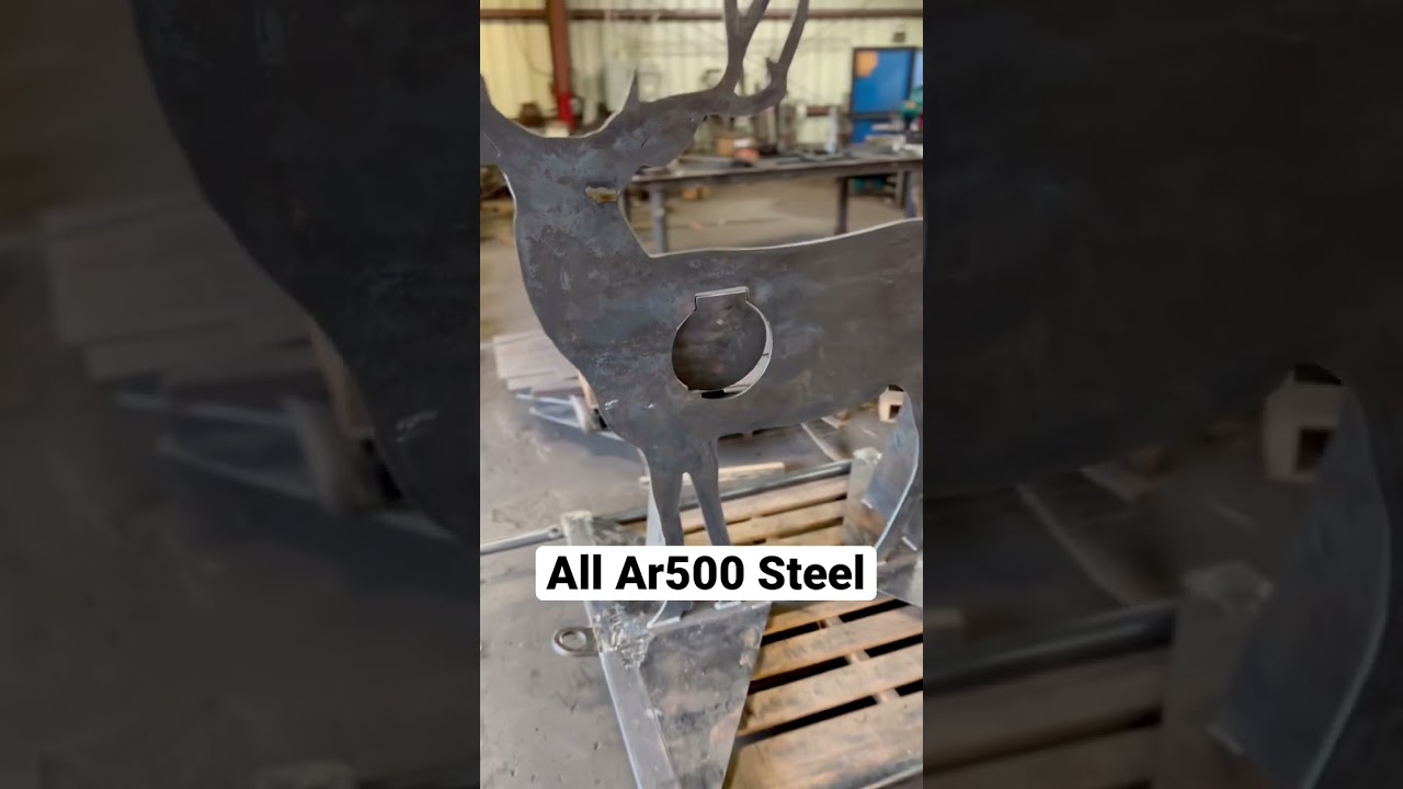 Full Size Mule Deer Target! (Ar500 Steel)