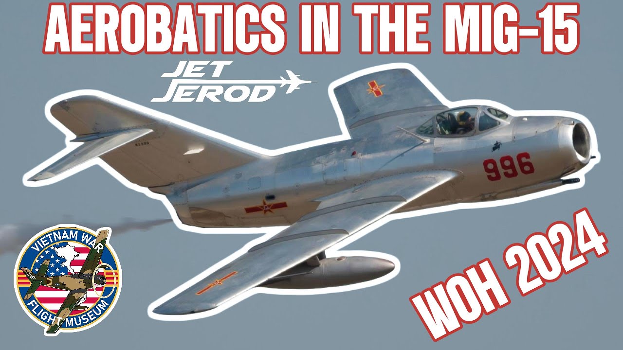 Aerobatics in the MiG-15!