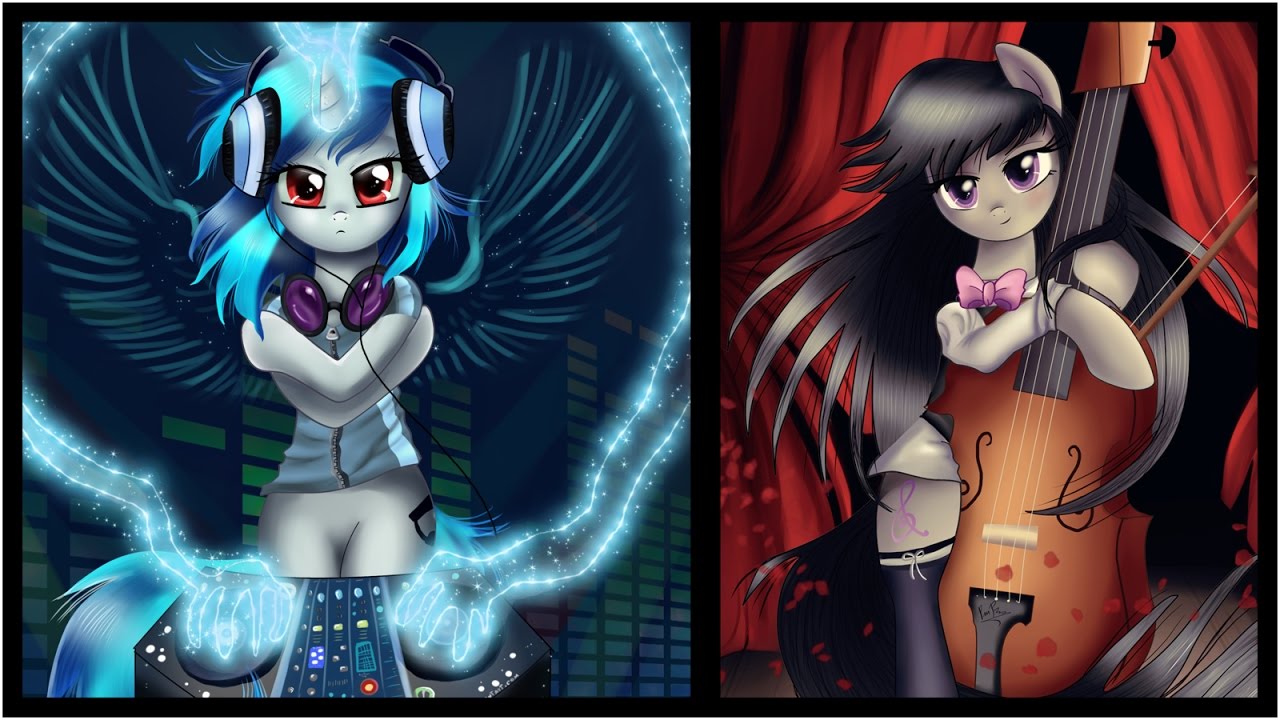 Vinyl Scratch and Octavia Melody Tribute - MLP