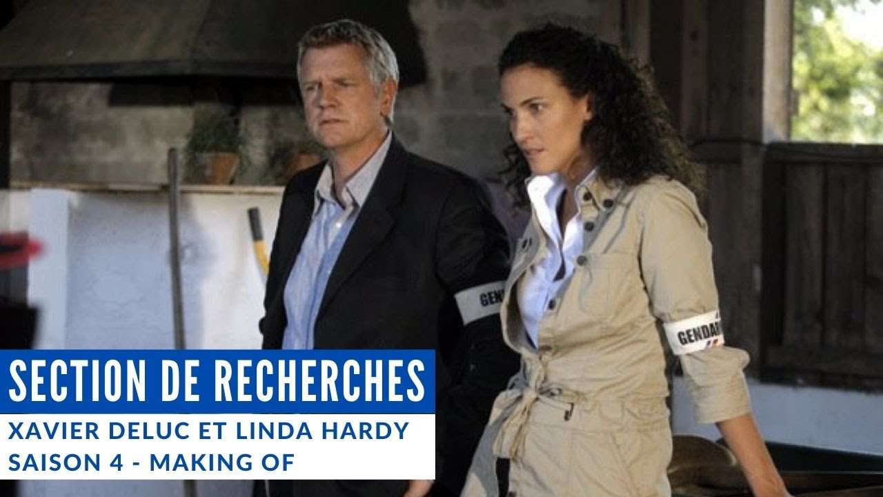 Xavier Deluc et Linda Hardy présentent leurs personnages | Section de recherches Saison 4