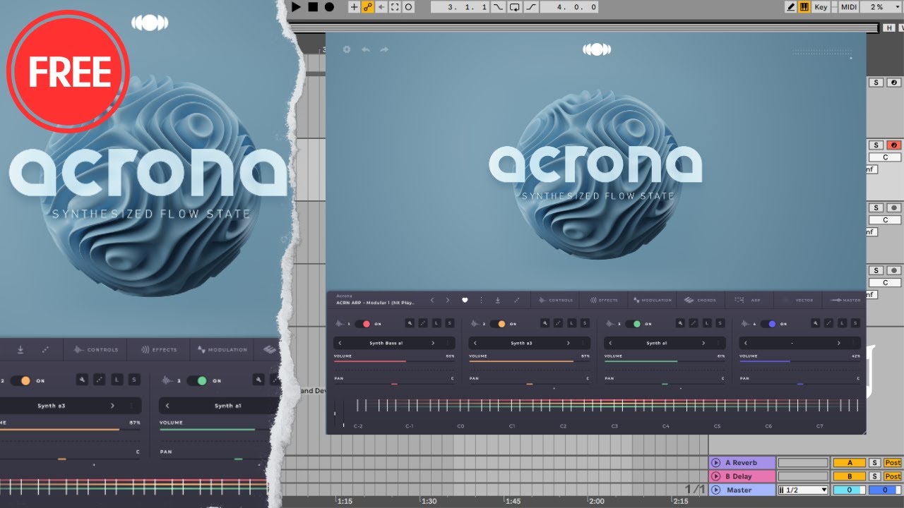 FREE VST Synth Acrona