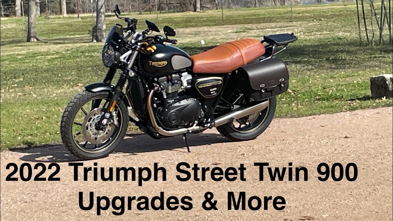 2022 Triumph Street Twin Customization and Modifications