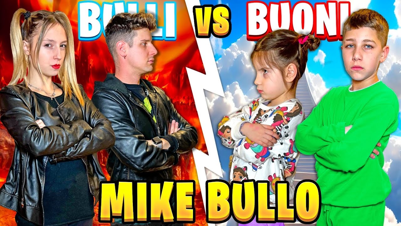 BULLI VS AMICI A SCUOLA! PAPÀ MIKE DIVENTA BULLO CON LAURA E SFIDA AURORA E IL SUO MIGLIORE AMICO!