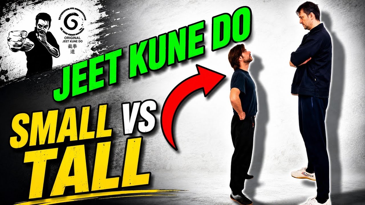 JKD Vs Taller Opponent - Jeet Kune Do Martial Art