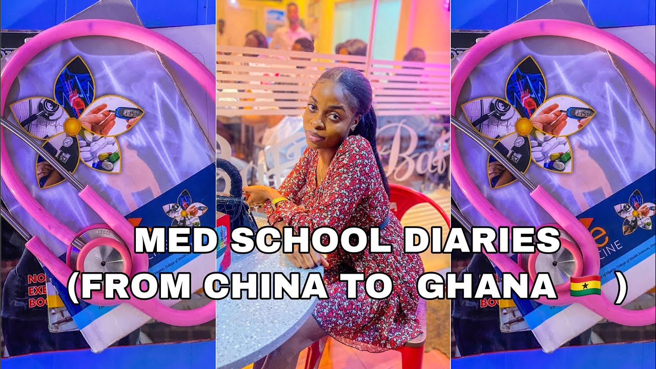 LIVING IN GHANA|MED SCHOOL DIARIES |A typical week in the life of a Chinese Medical Student in Ghana