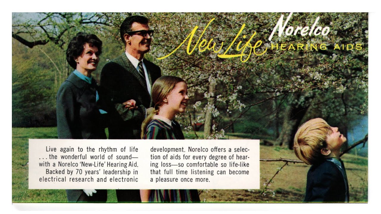 Тест слуховых аппаратов Norelco New Life, 7-дюймовая виниловая пластинка.