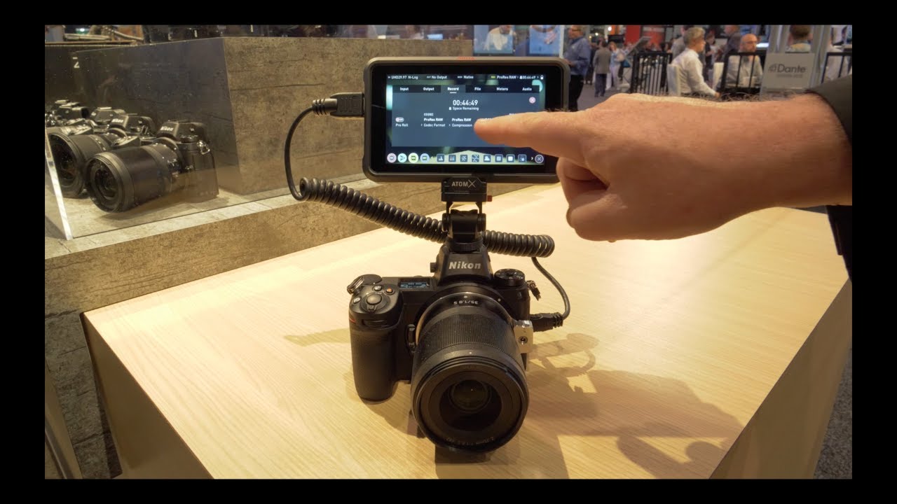 Nikon Z6 & ProRes RAW Recording on Atomos Ninja V // NAB 2019