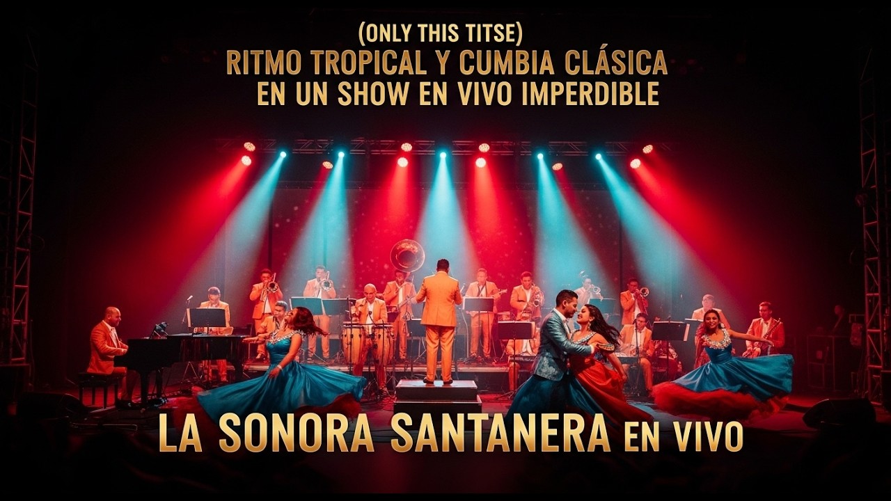 🎺 Ritmo Tropical y Cumbia Clásica en un Show en Vivo Imperdible | La Sonora Santanera EN VIVO 🌟🎺