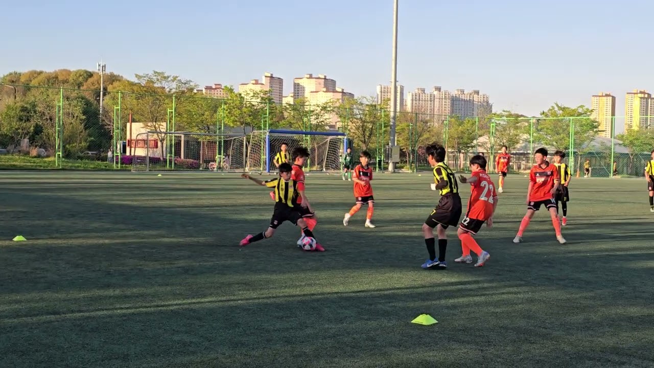 충북청남초 vs 화성FC 프로축구단 U15-1쿼터