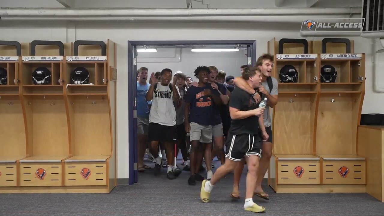 Football Locker Room Reveal | All-Access