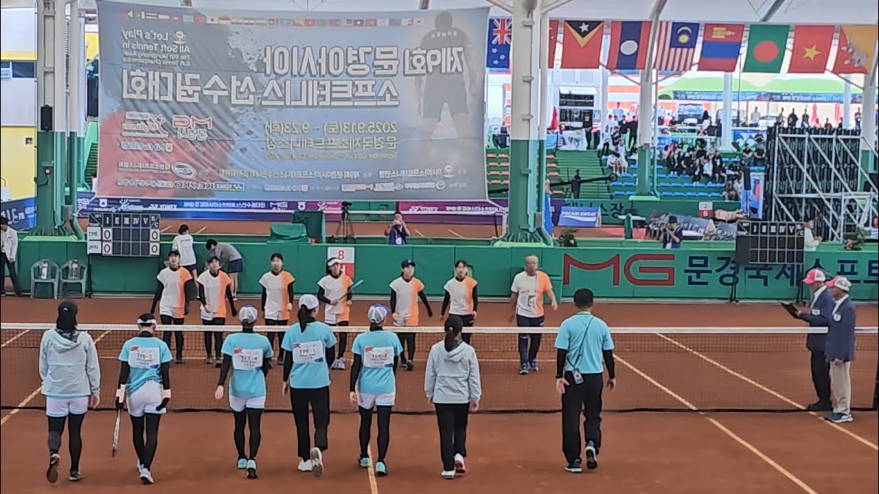[제9회 아시아선수권_여자단체전_준결승전] 일본 vs 대만 / The 9th Mungyeong Asian Soft Tennis 
