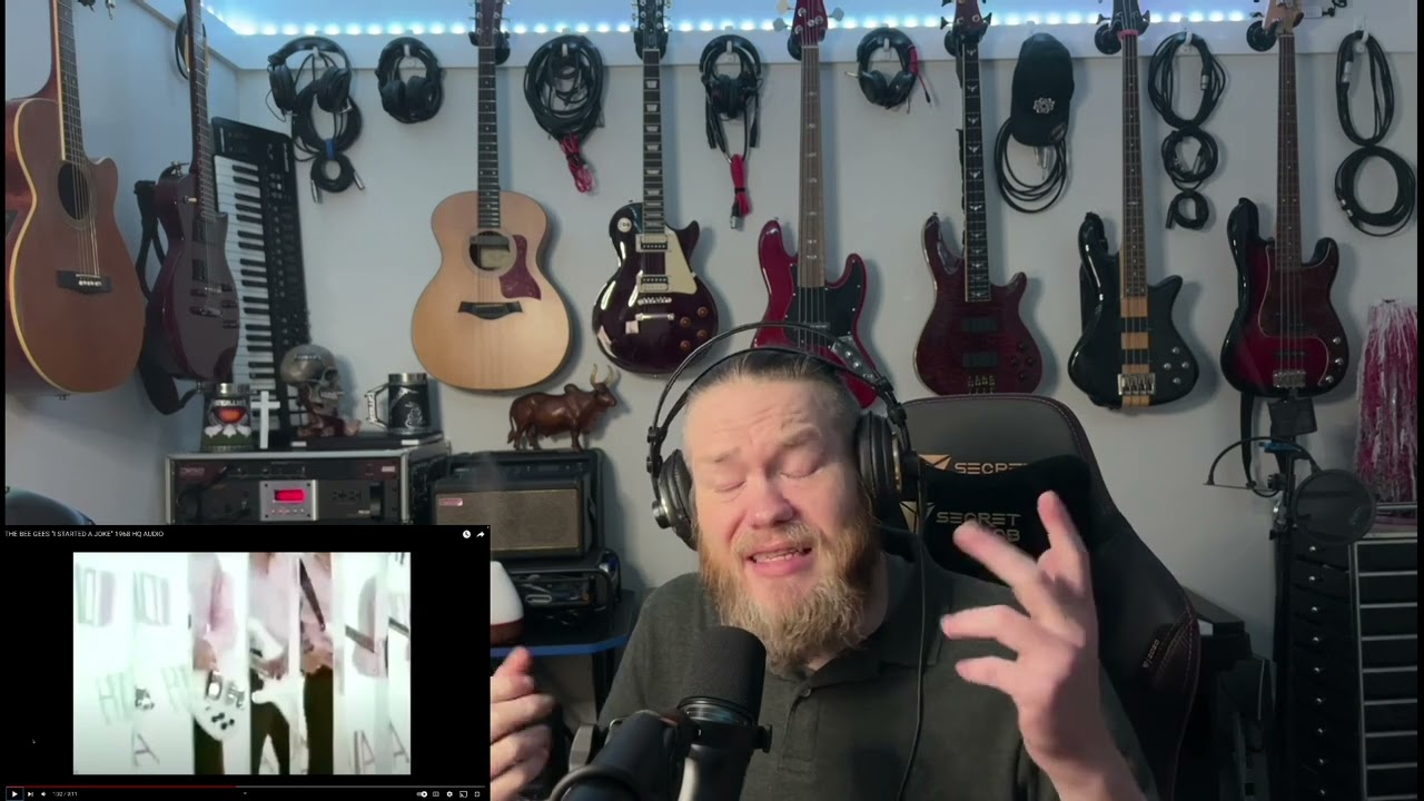 I Started A Joke - Bee Gees First Time Reaction video