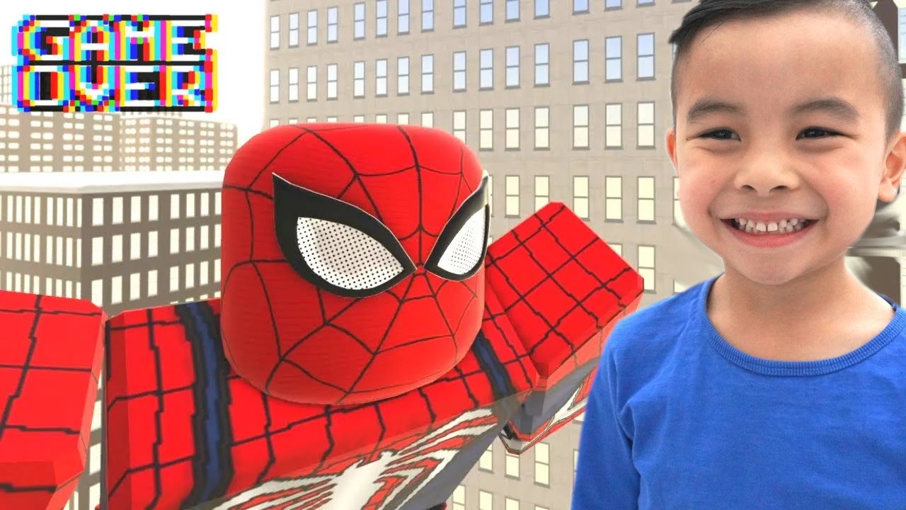 Glitchy Spiderman Game on Roblox CKN Gaming