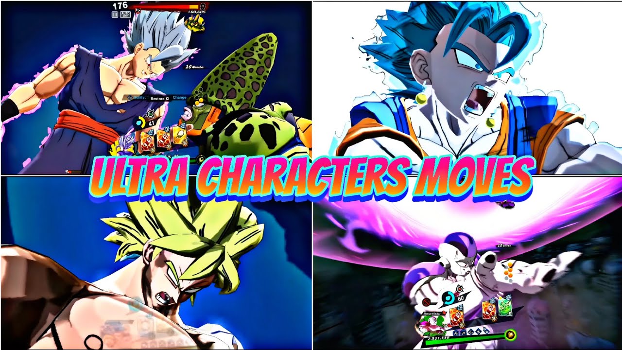 All Ultra Characters Special and Ultimate Moves Animation!! 🔥 IN DRAGON BALL LEGENDS