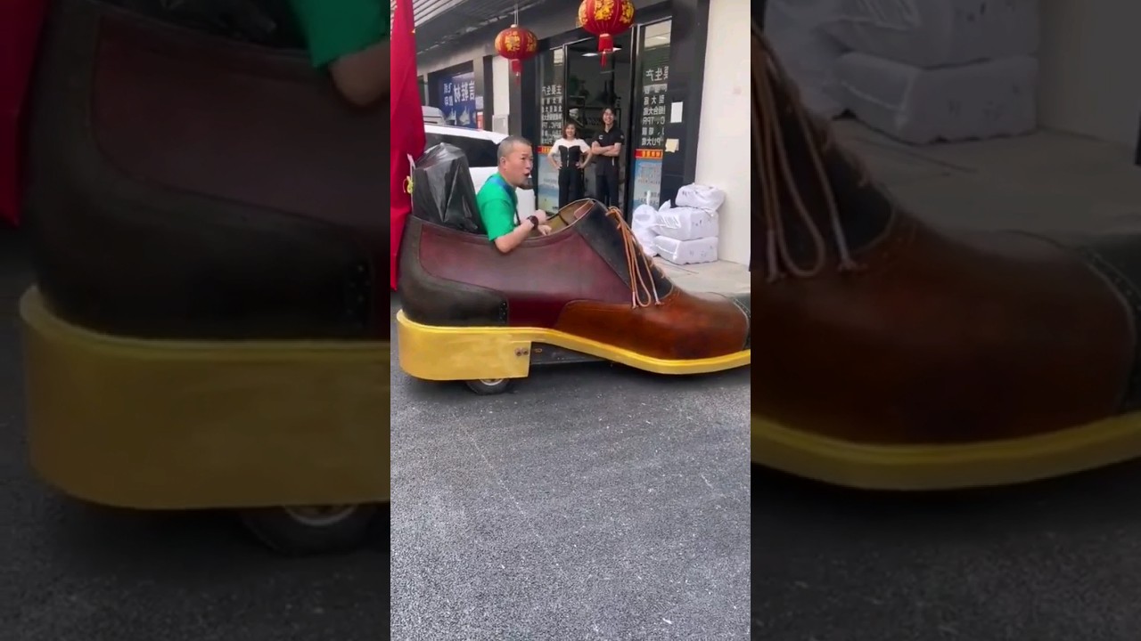 China Shoes Car👆🏻🤣😲