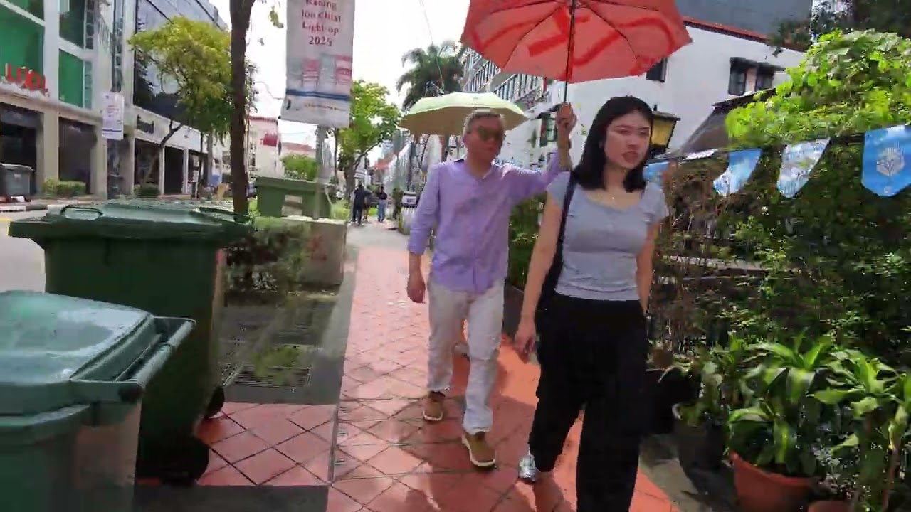 Sunday leisure walk along Tanjong Katong St Singapore