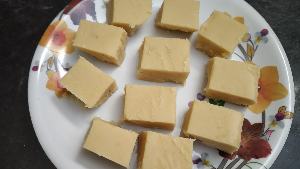 Halkova recipe | 90's kids Favorite Sweet | Palkova Barfi | Maida Burfi recipe | Ruchi with Swada