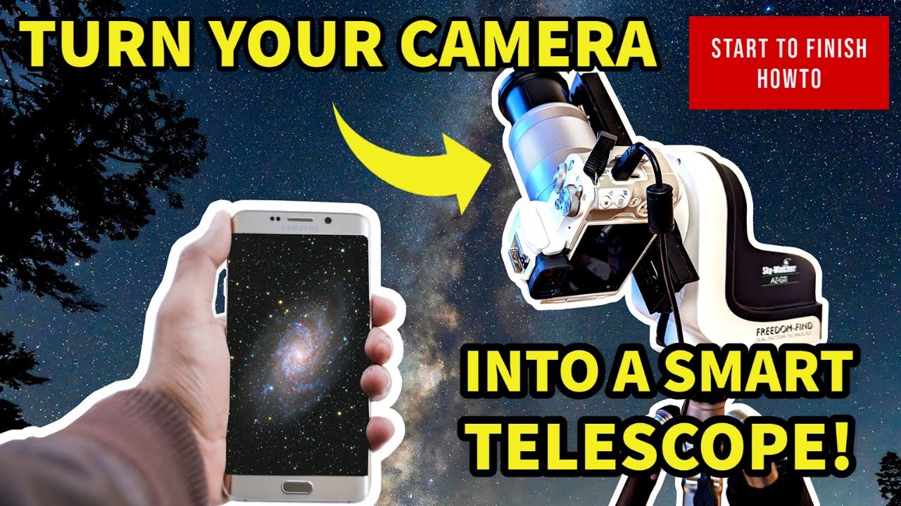 From DSLR to smart telescope - step by step, start to finish
