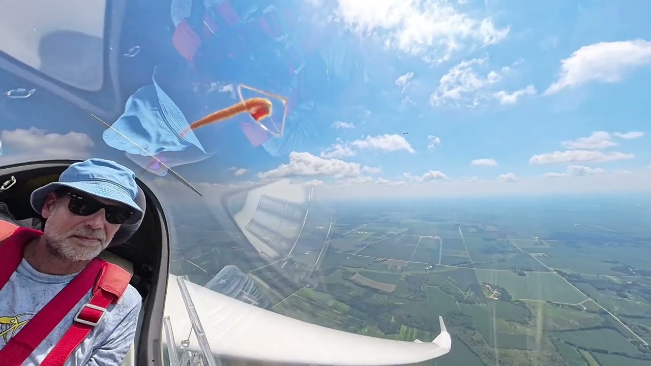 DG-1000S Thermalling with K6