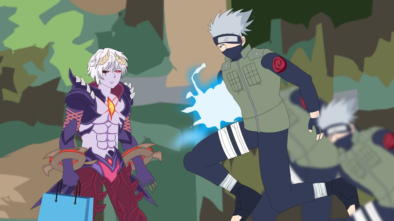MOBILE LEGENDS ANIMATION | HAYABUSA SKIN NARUTO KAKASHI