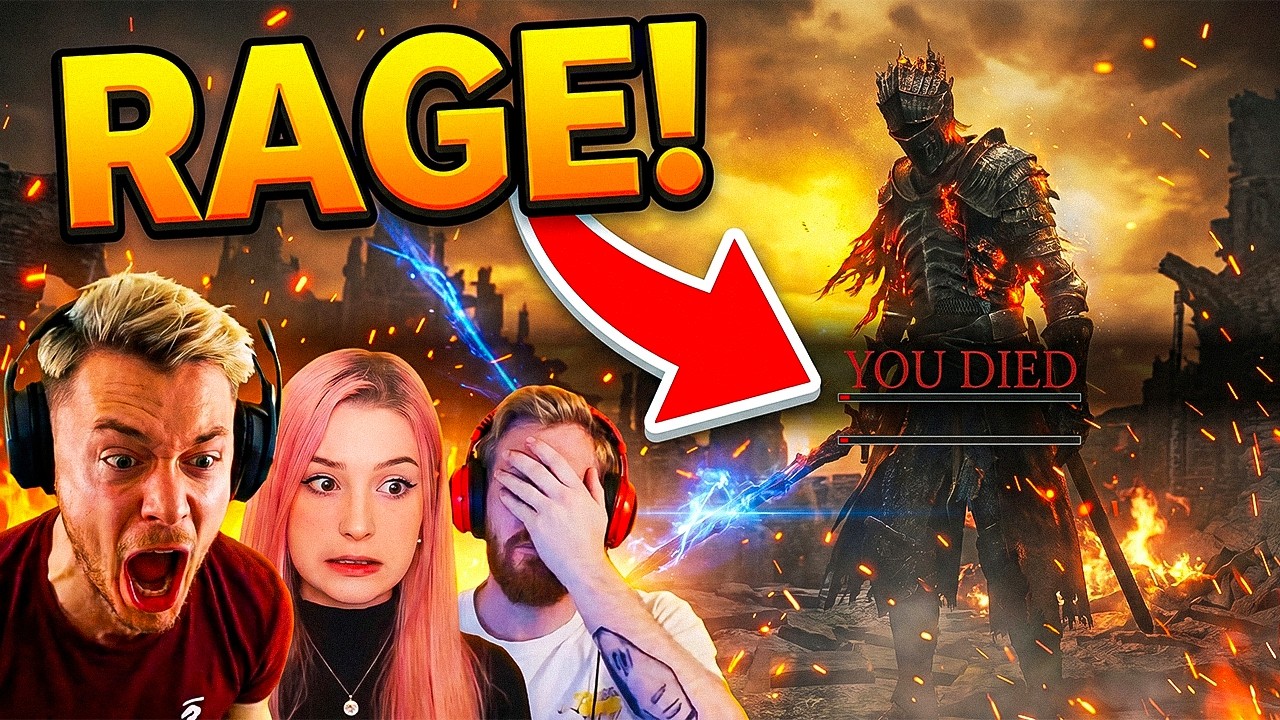 Dark Souls 3: Ярость, угар и смешные моменты