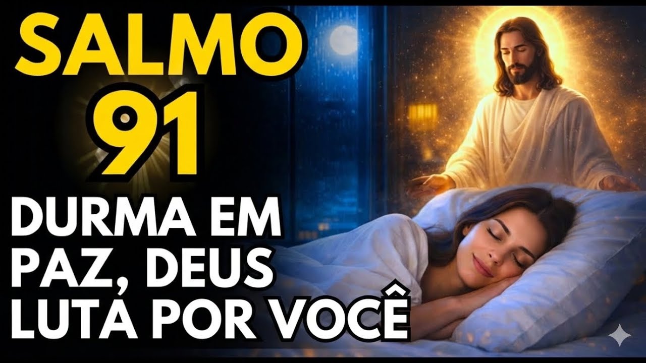Salmo 91 para um sono tranquilo — Oração de proteção para dormir em segurança contra inimigos 🙏✨