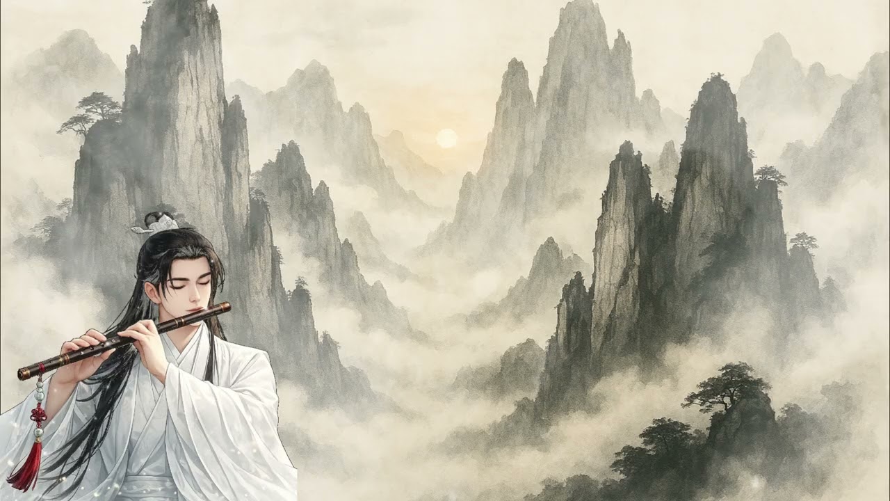 Bamboo Serenity-Acient chinese-Soothing Chinese Bamboo Flute | Harmony for Mind, Body & Soul