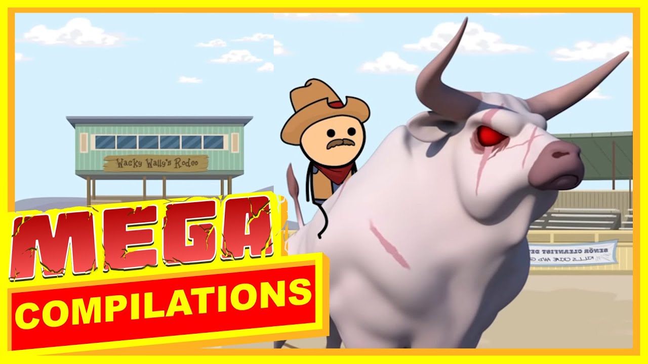 Cyanide & Happiness MEGA COMPILATION | ACTION! Compilation