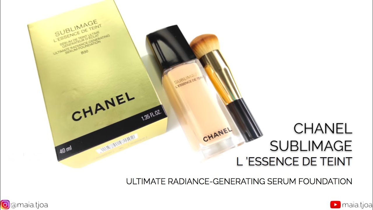 [ENG CC] CHANEL SUBLIMAGE L 'ESSENCE DE TEINT | Ultimate Radiance Generating Serum Foundation